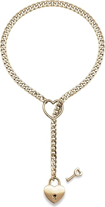 Lock & Key Slip Chain